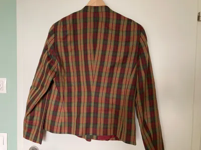 Gössl Damen Trachtenjacke kariert Mehrfarbig Gr. 44/XXL Traditionell