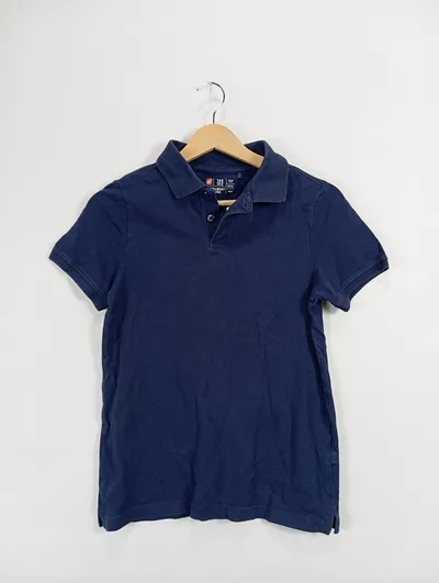 Engelbert Strauss Kinder Poloshirt Blau Gr. 146/152 Casual Baumwolle