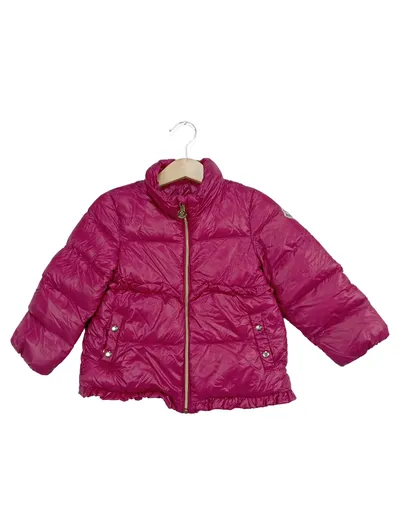 Moncler Kinder Mädchen Steppjacke Daunenjacke Gr. 86 Pink Glanz Winterjacke