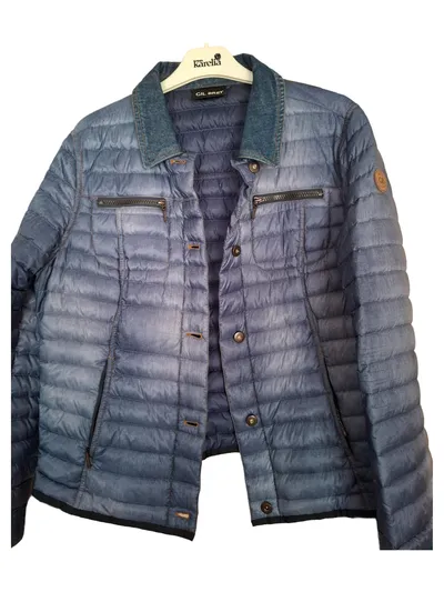 Gil Bret Steppjacke Damen Blau Gr. 40/L Casual Outdoor Polyester