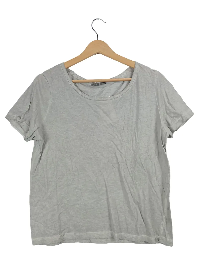 ESISTO Damen T-Shirt Gr. M Grau Casual 1