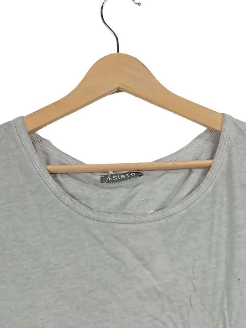 ESISTO Damen T-Shirt Gr. M Grau Casual 2