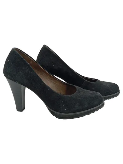 CAPRICE Damen Pumps Gr. 38 Schwarz Elegant Business Abend Party