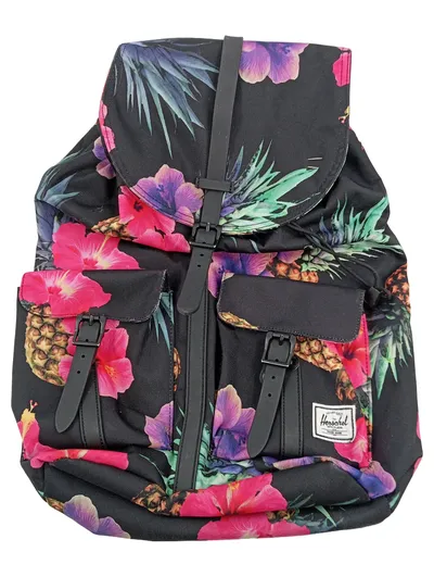 Herschel Rucksack Damen Blumenmuster Casual Freizeit Tasche Mehrfarbig