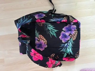 Herschel Rucksack Damen Blumenmuster Casual Freizeit Tasche Mehrfarbig