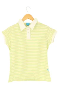AM HOME FASHION Damen Poloshirt 36/S Mehrfarbig Gestreift Casual Baumwolle 1