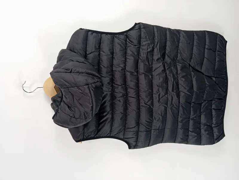 Canadian Peak Steppweste Herren Gr. 50 L Schwarz Kapuze Sportlich 2