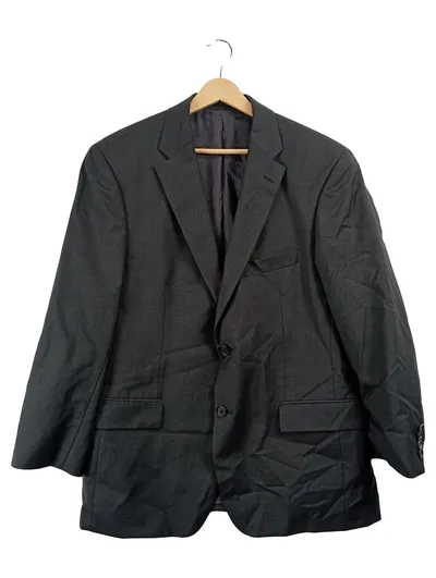 BOSS Herren Sakko Grau Gr. 28 Business Blazer Anzugjacke