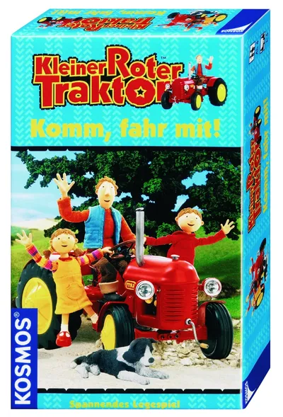 KOSMOS Kleiner Roter Traktor Komm fahr mit! Spannendes Legespiel ab 4 Jahren