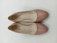 Evita Damen Pumps Leder Beige Gr. 34 Klassisch Made in Italy 2