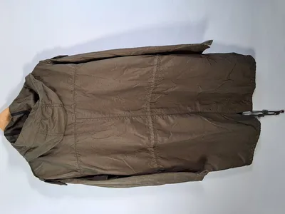 ASOS Damen Parka Jacke Khaki Grün Gr. 50 Kapuze Casual