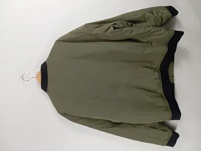 Alpenblitz Herren Bomberjacke Oliv Gr. 54 XXL Casual Reißverschluss