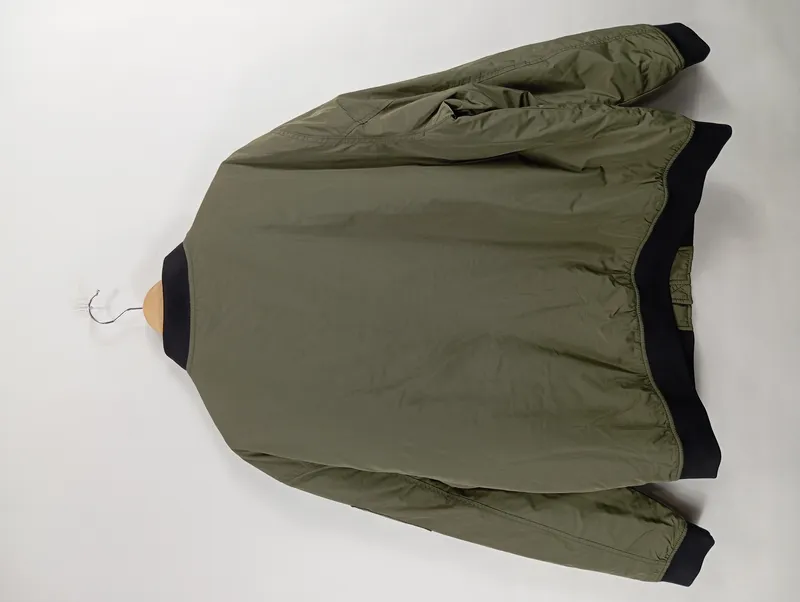 Alpenblitz Herren Bomberjacke Oliv Gr. 54 XXL Casual Reißverschluss 2