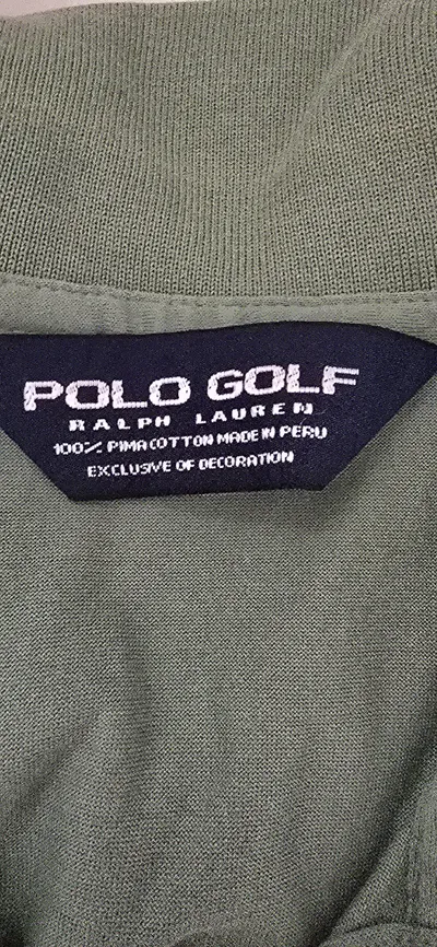 Ralph Lauren Polo Golf Poloshirt U.S. Open Congressional Herren Gr. L Grün