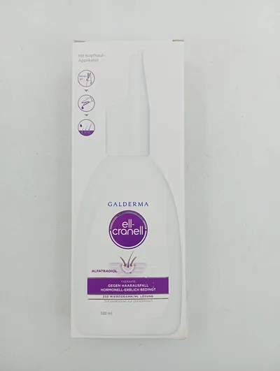 GALDERMA Ell-Cranell Therapie gegen Haarausfall hormonell-erblich bedingt 100ml