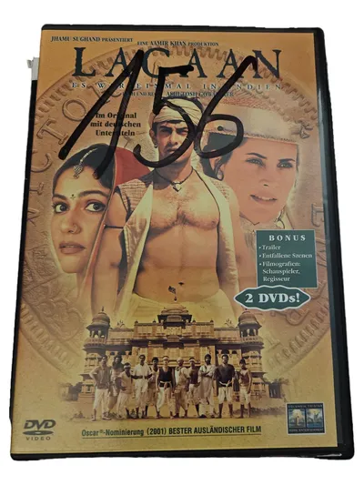 Lagaan DVD Aamir Khan Sportfilm Oscar-Nominiert Deutsch Untertitel