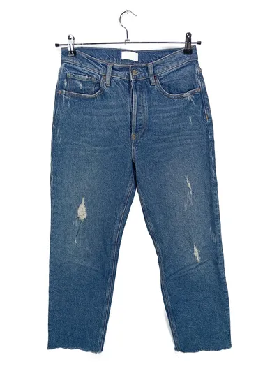 Boyish Destroyed Jeans Damen W28/36 S Blau Casual Denim Hose