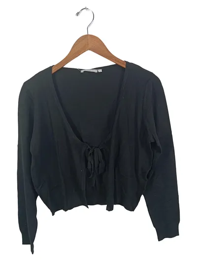 3 Suisses Collection Damen Strickjacke Schwarz Gr. 46/48 Casual