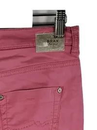 BRAX Damen Capri Hose City Sport Rosa Gr. 38 Stoffhose Baumwolle 3