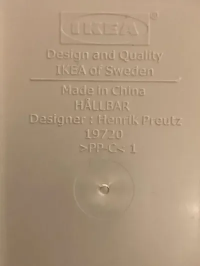 IKEA HÅLLBAR Ösenvorhang Blau 280x140 cm Uni Polyester Verdunkelung