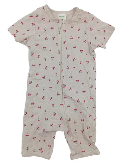 ALANA Baby Schlafanzug Gr. 62 Meliert Beige Baumwolle Frühjahr/Sommer