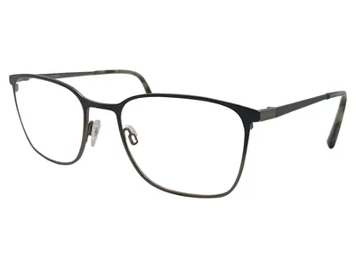 Eschenbach Freigeist 863023 Brillengestell Herren Metall Schwarz Eckig Klassisch