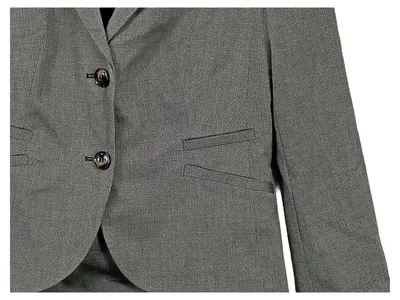 s.Oliver SELECTION Damen Business Kostüm Rock Blazer Gr. 38 Braun
