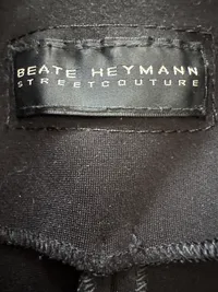 Beate Heymann Damen Blazer Gr. 40/L Schwarz Business Elegant 2