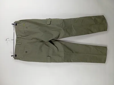 BERNWALT Arbeitshose Cargohose Herren Oliv Gr. 52 W36 Baumwolle
