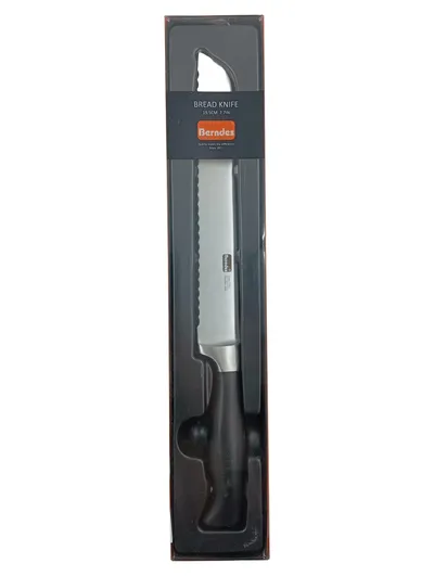 Berndes Brotmesser BREAD KNIFE 19, 5 cm Edelstahl Küchenmesser Silber