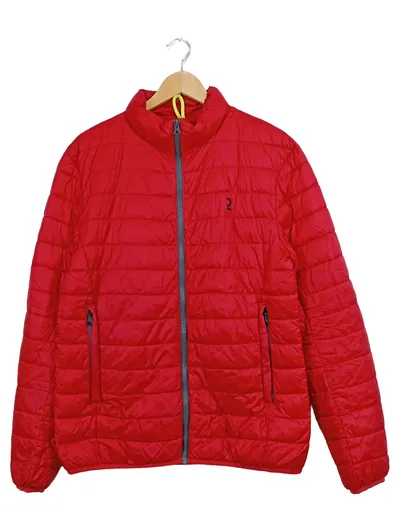 Calamar Steppjacke Herren Gr. 52/XL Rot Sportlich Outdoor Jacke