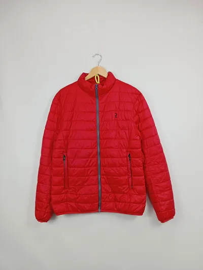 Calamar Steppjacke Herren Gr. 52/XL Rot Sportlich Outdoor Jacke