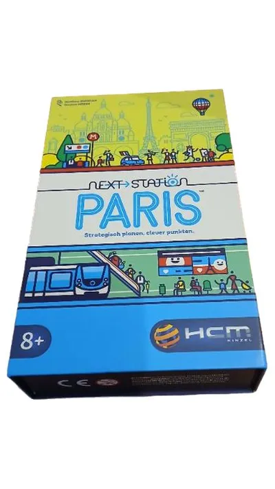HCM Kinzel Next Station Paris Brettspiel Strategie Familienspiel ab 8 Jahre