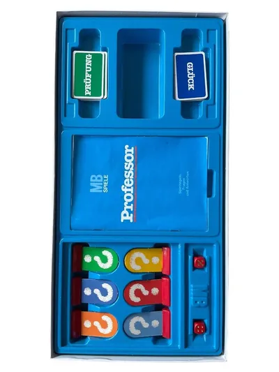 MB SPIELE Professor Quizspiel Familienspiel Allgemeinwissen Lernspiel Brettspiel