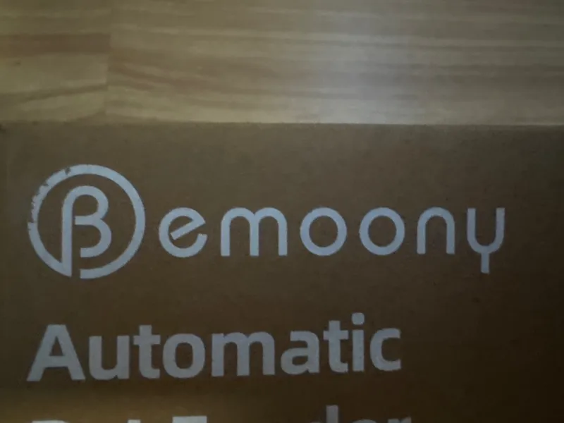 BEMOONY Futterautomat 5000ml Braun Tierfutterspender Automatisch 2
