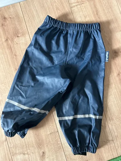 Playshoes Regenhose Kinder Gr. 86 Blau Wasserdicht Outdoor
