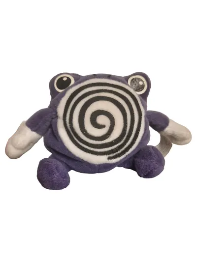 Hasbro Pokémon Plüschtier Poliwhirl Lila 11cm Kuschelfigur Stofftier