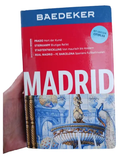 Baedeker Madrid Reiseführer Stadtplan Spanien Städtereise Europa