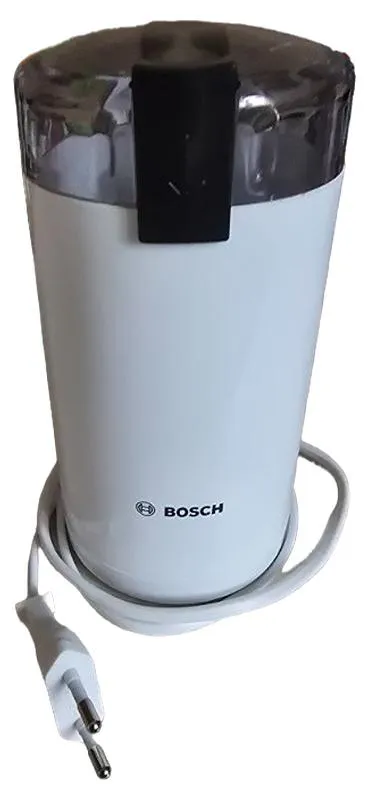Bosch TSM6A011W Elektrische Kaffeemühle Schlagmesser Mahlwerk Weiß 17cm