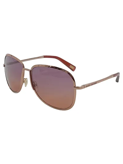 Marc Jacobs Sonnenbrille Damen Pilotenstil Elegant Metall