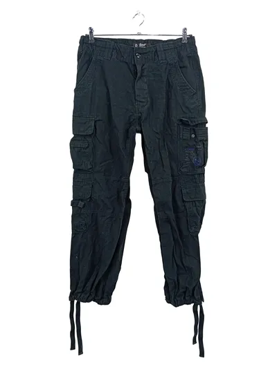 Brandit Herren Cargohose XL Schwarz Casual Outdoor Baumwolle