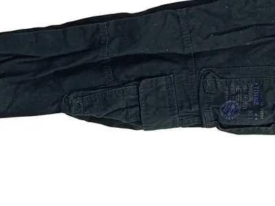 Brandit Herren Cargohose XL Schwarz Casual Outdoor Baumwolle