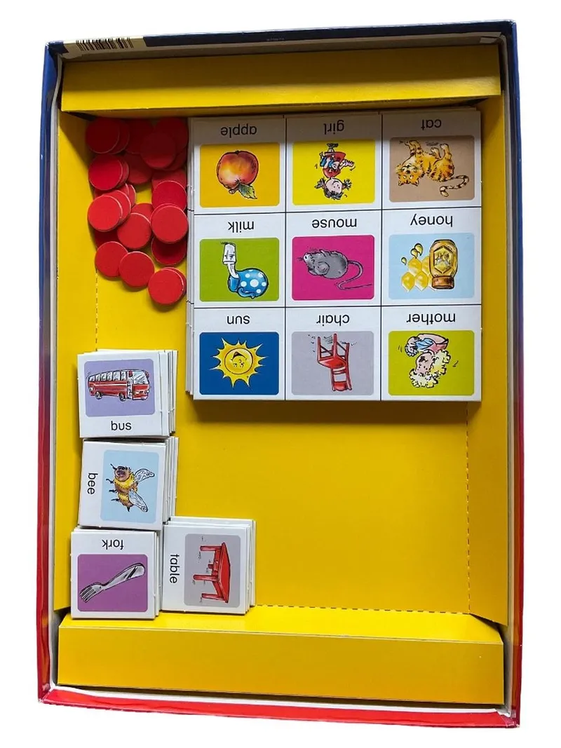 Bookmark Verlag Lernspiel Ich lerne Englisch 5-8 Jahre Kinder Pappe Rot 3