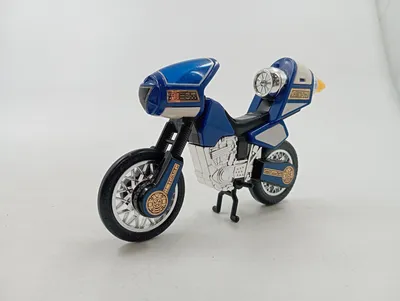 Bandai Modellfahrzeug Motorrad Blau 15 cm