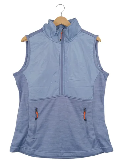 Seasons Damen Funktionsweste Gr. 40/L Lila Sportlich Outdoor Weste