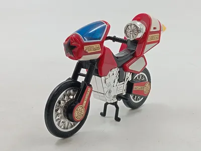 Bandai Modellfahrzeug Motorrad Rot 18cm Vintage 1996