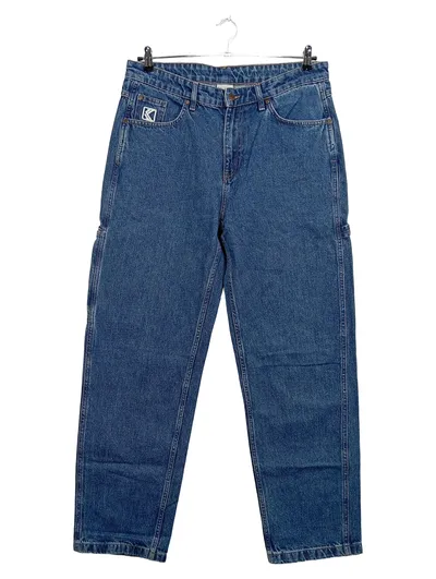 Karl Kani Jeans Regular Fit Herren Blau Größe 40 L Streetwear