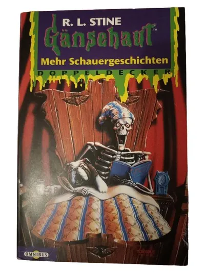 R.L. Stine Gänsehaut Mehr Schauergeschichten Doppeldecker Horrorbuch
