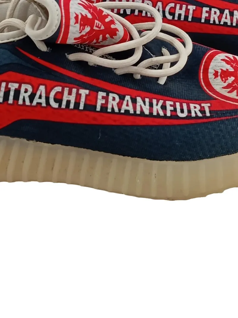 Eintracht Frankfurt Sneaker low Herren Gr. 42 Mehrfarbig Sportlich Fanartikel 3