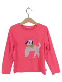 Billieblush Mädchen Langarmshirt Gr. 128 Pink Chihuahua Motiv 1